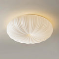 Contemporary Dome Ceiling Light With Shell-Inspired Japandi Style For Modern Interiors