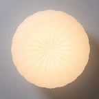 Contemporary Dome Ceiling Light With Shell-Inspired Japandi Style For Modern Interiors