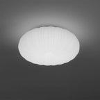Contemporary Dome Ceiling Light With Shell-Inspired Japandi Style For Modern Interiors