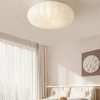 Contemporary Dome Ceiling Light With Shell-Inspired Japandi Style For Modern Interiors